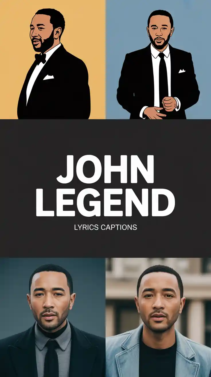 John Legend Lyrics Captions