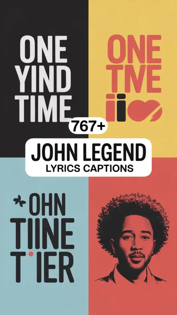 John Legend Lyrics Captions
