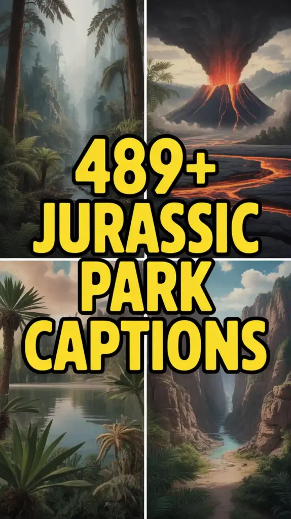 Jurassic Park Instagram Captions