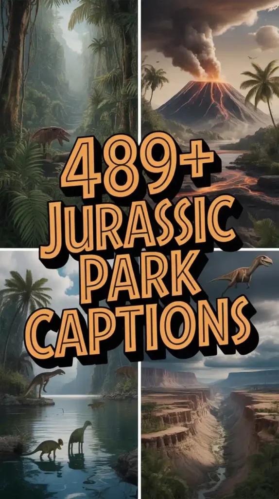 Jurassic Park Instagram Captions
