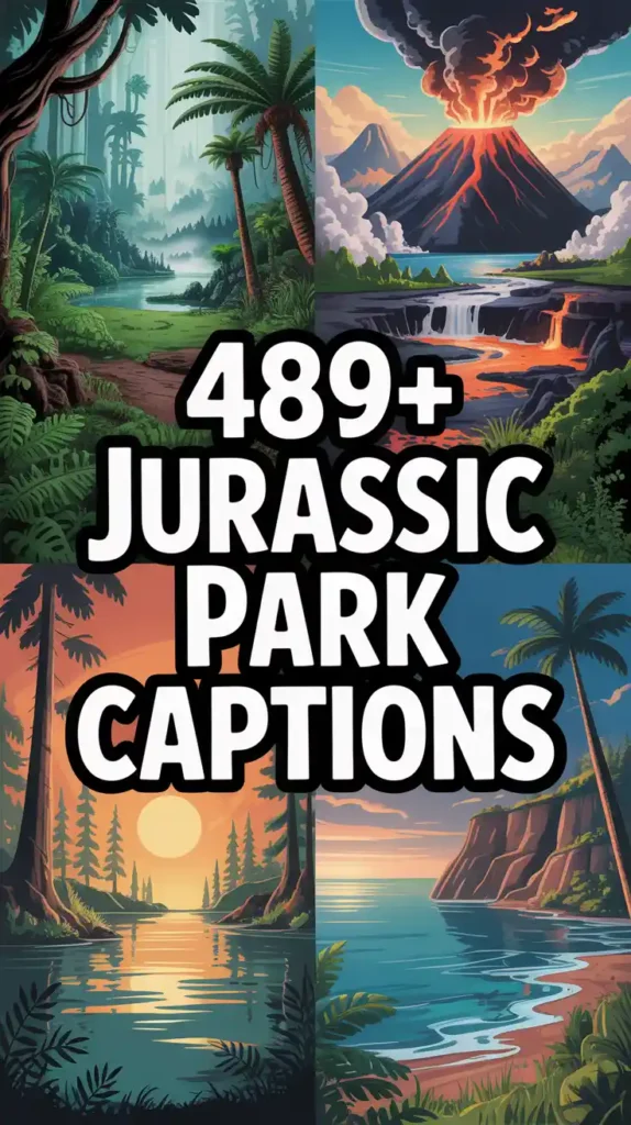 Jurassic Park Instagram Captions