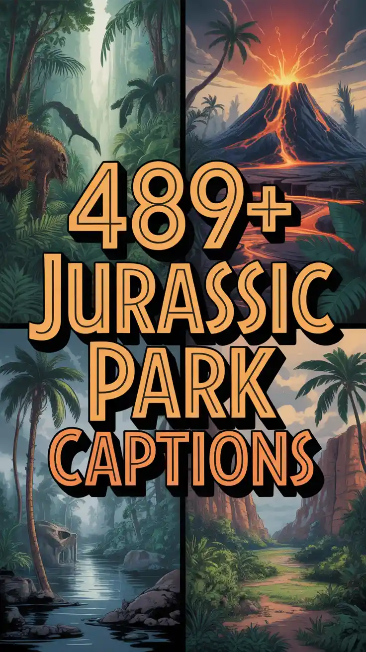 Jurassic Park Instagram Captions