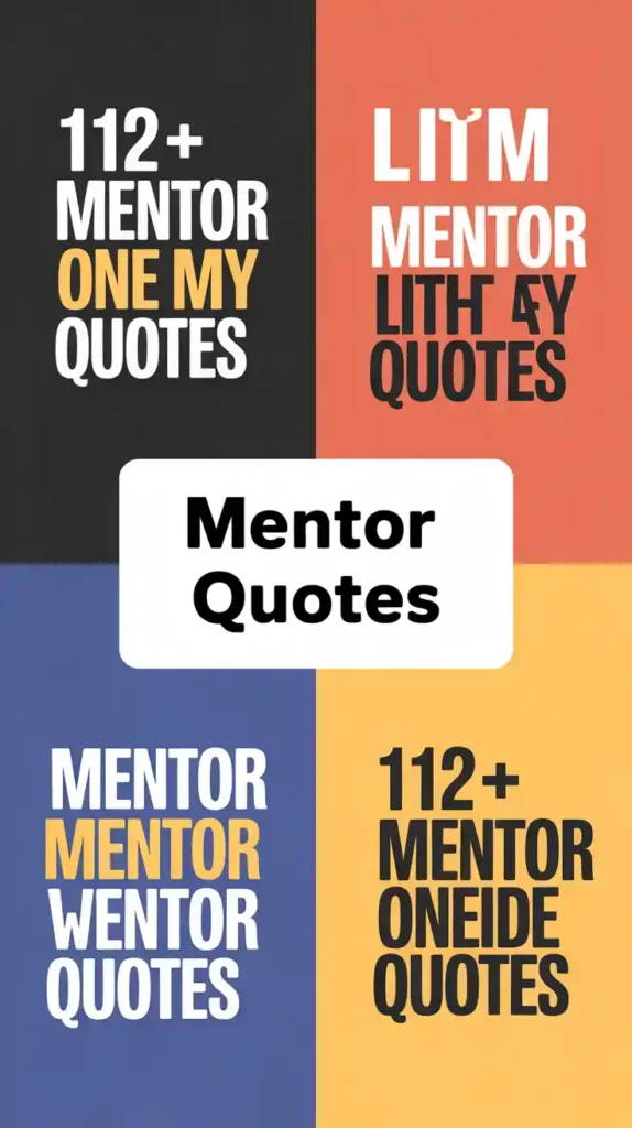 Mentor Quotes