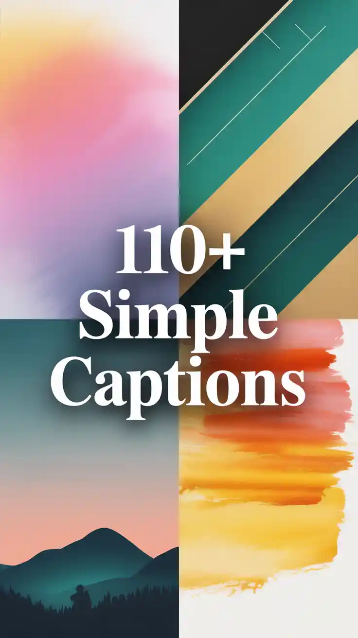 Simple Captions for Instagram